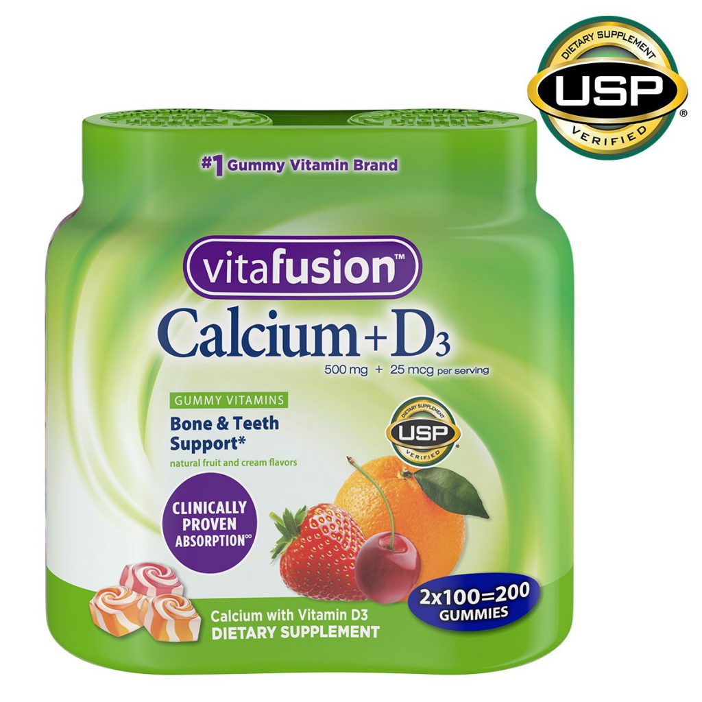 vitafusion 成人钙+D3软糖